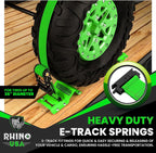 Secure Your Ride with Rhino USA's Heavy-Duty Wheel Chock & Tie Down Kit! 🚜💪 Perfect for ATVs, UTVs, Lawn Mowers & More! #TrailerSafety #AdventureReady