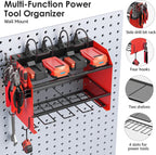 Transform your garage with the CCCEI Modular Power Tool Organizer! 🚀 Perfect for storing 4 drills, screwdrivers, and drill bits—plus a built-in charging station with 8 outlets! ⚡🛠️ #GarageGoals #ToolOrganization