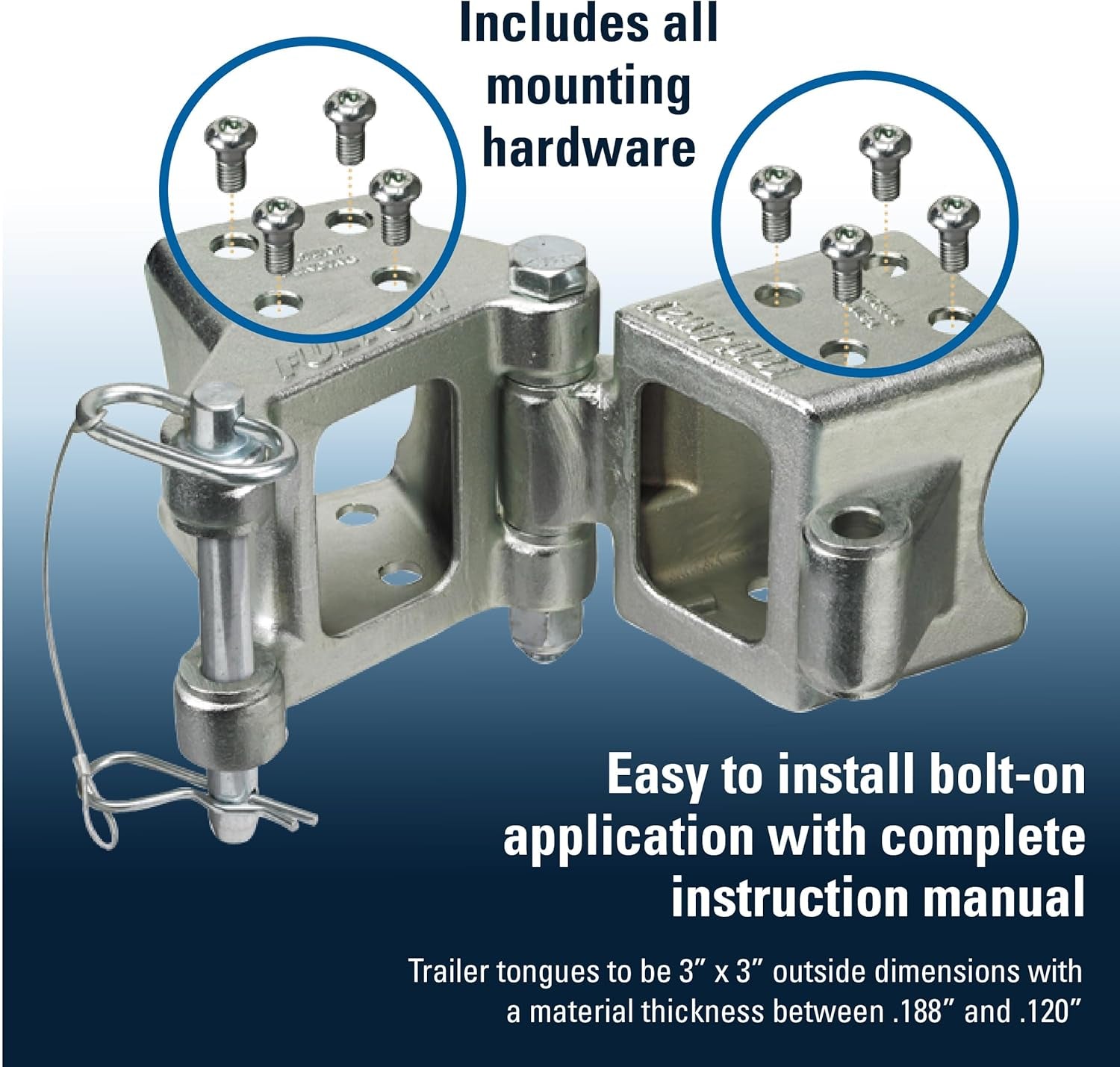 Transform Your Space with the Fulton HDPB330101 Bolt-On Fold Away Hinge Kit! 🚪✨