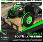Secure Your Ride with Rhino USA's Heavy-Duty Wheel Chock & Tie Down Kit! 🚜💪 Perfect for ATVs, UTVs, Lawn Mowers & More! #TrailerSafety #AdventureReady