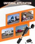 Secure Your Trailer with the METOWARE Hitch Lock - Perfect Fit for Class III & IV Receivers! 🚚🔒 #TrailerSafety #HitchLock