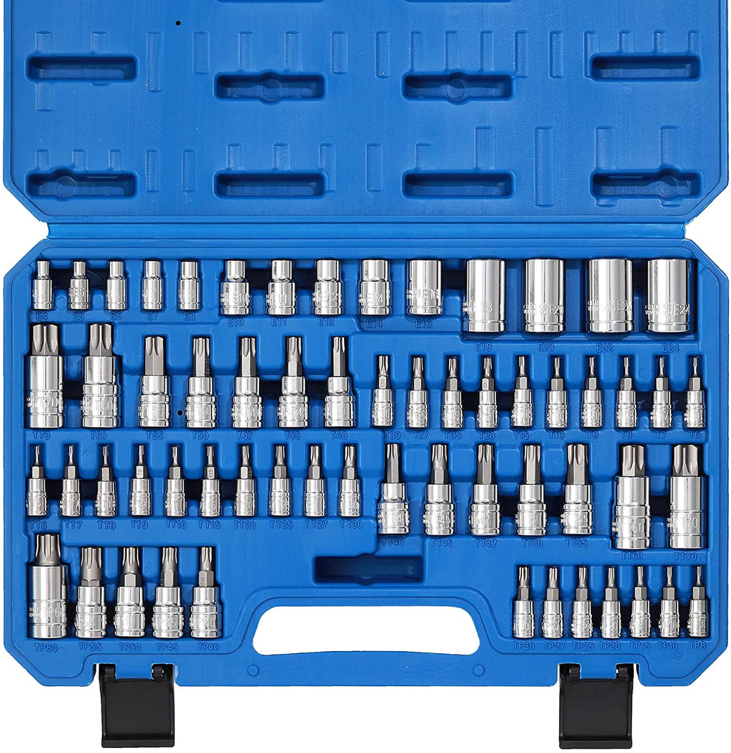 Unlock Your DIY Potential with the Ultimate 60-Piece Torx Socket Set! 🛠️✨ Perfect for Every Project! #ToolTime #DIY 🏠🔧