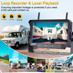 Upgrade Your RV Experience with Our Dual Wireless Backup Camera! 🚐✨ Easy Plug & Play for Furrion - 7" 4 Split Screen & Stable Signal! Perfect for Trailers & Motorhomes! 📸🔧