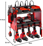 Transform your garage with the CCCEI Modular Power Tool Organizer! 🚀 Perfect for storing 4 drills, screwdrivers, and drill bits—plus a built-in charging station with 8 outlets! ⚡🛠️ #GarageGoals #ToolOrganization