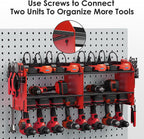 Transform your garage with the CCCEI Modular Power Tool Organizer! 🚀 Perfect for storing 4 drills, screwdrivers, and drill bits—plus a built-in charging station with 8 outlets! ⚡🛠️ #GarageGoals #ToolOrganization