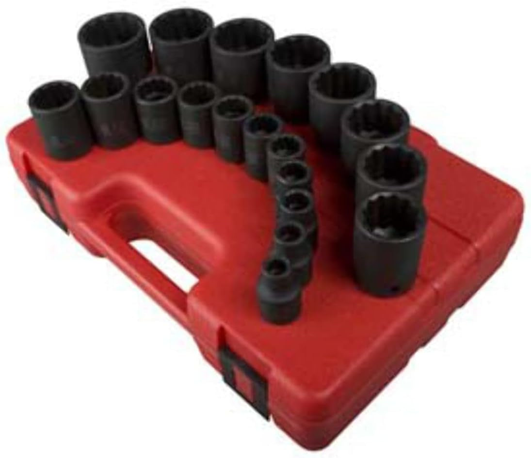 Upgrade your toolbox with the Sunex 12-Point SAE Impact Socket Set - 19 pieces of ultimate strength and durability! 🔧💪 #ToolTuesday #SunexTools