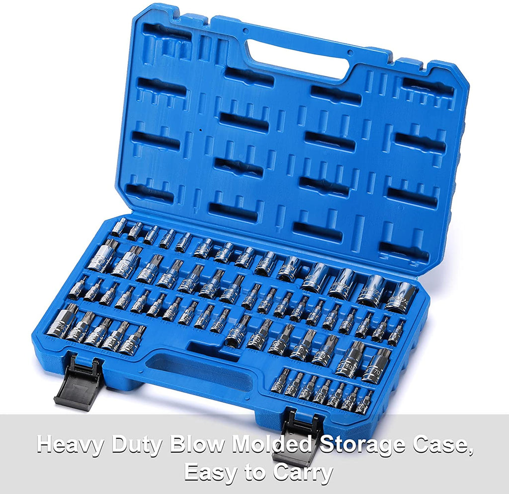 Unlock Your DIY Potential with the Ultimate 60-Piece Torx Socket Set! 🛠️✨ Perfect for Every Project! #ToolTime #DIY 🏠🔧